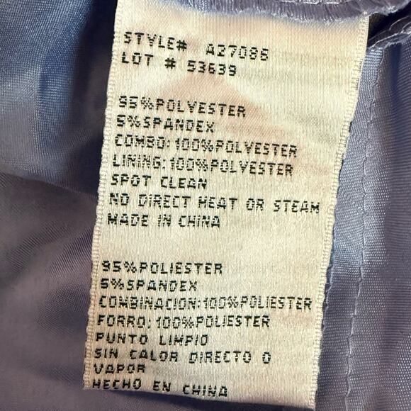 AQUA Formal Women’s Sequin Gown Blue Sz 2 NWT - Picture 9 of 10